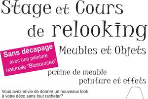 photo exposition envie d'apprendre la peinture, du relooking, mobilier palettes