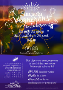 photo Sunsets vignerons en Luberon Coeur de Provence