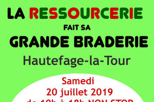 photo La ressourcerie fait sa grande braderie