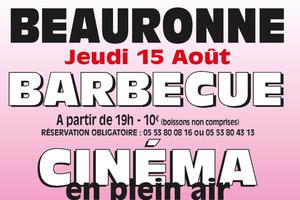 Ciné plein air à Beauronne