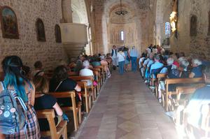 photo inauguration musicale de la fin de la restauration de l'église de Talais