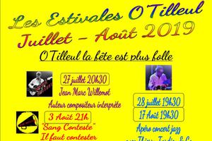 Estivales O'Tilleul 2019 toutes les musiques pour tous