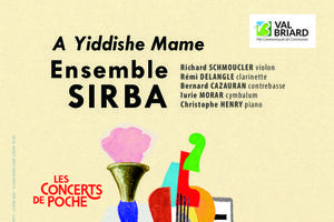 photo Concert de Poche : Ensemble SIRBA, violon, clarinette, contrebasse, cymbalum, piano