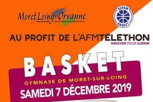 photo Matchs de basket et tombola au profit du téléthon