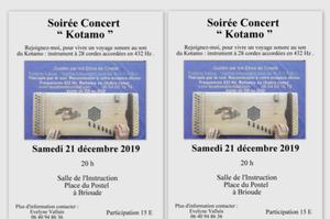 photo Soirée Concert Kotamo - Voyage sonore en 432 Hz