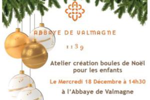 Atelier création boules de Noël pour enfants