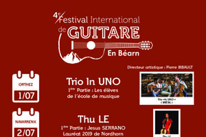photo Concours & Masterclasses Festival International de guitare en Béarn 2020