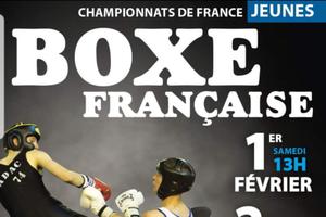 photo Championnat de France jeune boxe Francaise