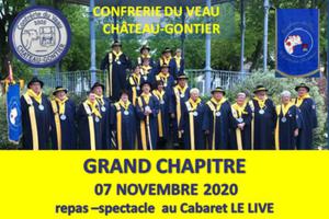 photo CONFRERIE DU VEAU de Château-Gontier GRAND CHAPÎTRE 2020  