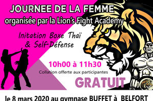 photo Inititation boxe thaï et self défense