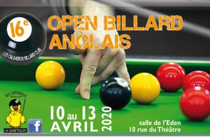 photo 16èmr open de billard anglais