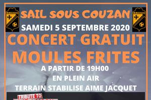 photo SOIREE MOULES FRITES CONCERT GEANT