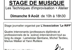 stage de musique