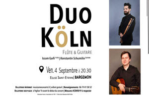 photo Duo Köln - Flûte & Guitare