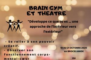 photo Stage Brain Gym et Théâtre