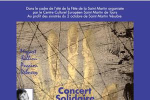 concert solidaire , voix et musique de chambre