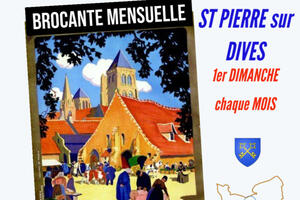 photo Marché mensuel d'Antiquités-Brocante de St PIERRE en AUGE(14)