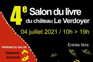 photo 4ème salon du livre du château le Verdoyer