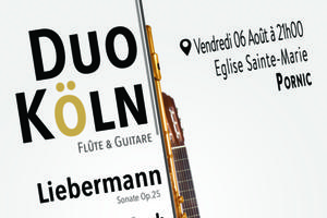 photo Duo Köln - Flûte & Guitare - Vendredi 06 Août à Pornic