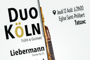 photo Duo Köln - Flûte & Guitare - Jeudi 12 Août à Trégunc