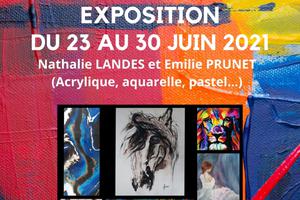 photo Exposition peintures (acrylique, aquarelle et pastel...)