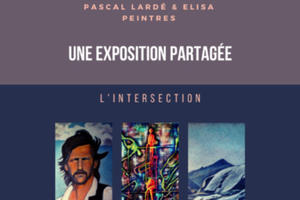 photo Exposition des peintres Pascal LARDE et ELISA : L'intersection
