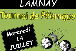 TOURNOI DE PETANQUE