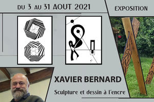 photo Exposition Xavier BERNARD Artiste Celte