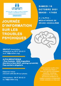 photo Journée d'information sur les troubles psychiques - UNAFAM Charente