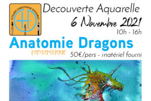photo Stage Découverte Aquarelle Anatomie des dragons
