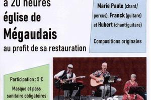 photo Free Times en concert pour l'église de Mégaudais