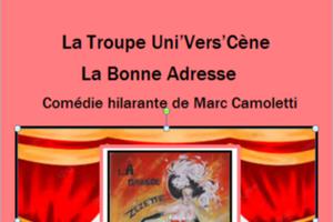 photo La Bonne Adresse de Marc Camoletti Troupe Uni'Vers'Cène de Taulé