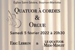 Quatuor à cordes et Orgue