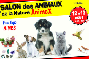 photo AnîmoX Salon des Animaux et de la Nature les 12 et 13 mars 2022 Nîmes