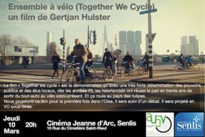 photo Together We Cycle - Ensemble à vélo, projection à Senlis