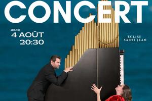 Concert Orgue et Piano le jeudi 4 août à 20h30, église Saint Jean à Caen