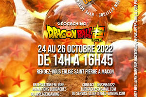 géocaching : dragon ball super