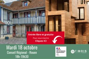 Construire et habiter en bois, d'hier à demain - conférence 