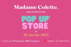 Pop up store de Madame Colette