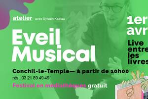 Atelier Eveil Musical > Live entre les Livres à Conchil-le-Temple