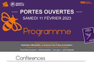 Journée Portes Ouvertes de la Faculté d’Éducation de Montpellier