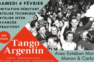 Initiation et stage de Tango Argentin à Villefranche/Saône