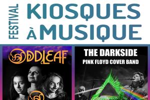 photo Festival des Kiosques à Musique : Concert Oddleaf * The Darkside cover Pink Floyd