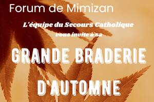 braderie  d'automne du Secours Catholique