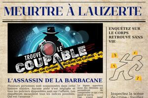 Trouve le coupable : Meurtre à Lauzerte !