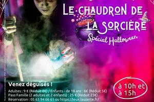 Jeu de piste spécial halloween - Le chaudron de la sorcière