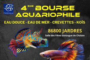 photo 4ème Bourse Aquariophile - Aqua Récif 86 - Eau douce - Eau de mer - Crevettes - Jardres