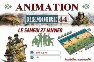 Animation jeu : Mémoire 44