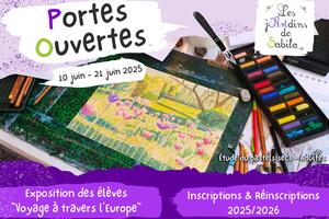 photo PORTES OUVERTES - EXPOSITION DES ELEVES 2024/2025