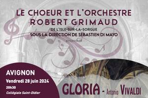 photo Concert Choeur et orchestre Robert Grimaud L'Isle sur la Sorgue